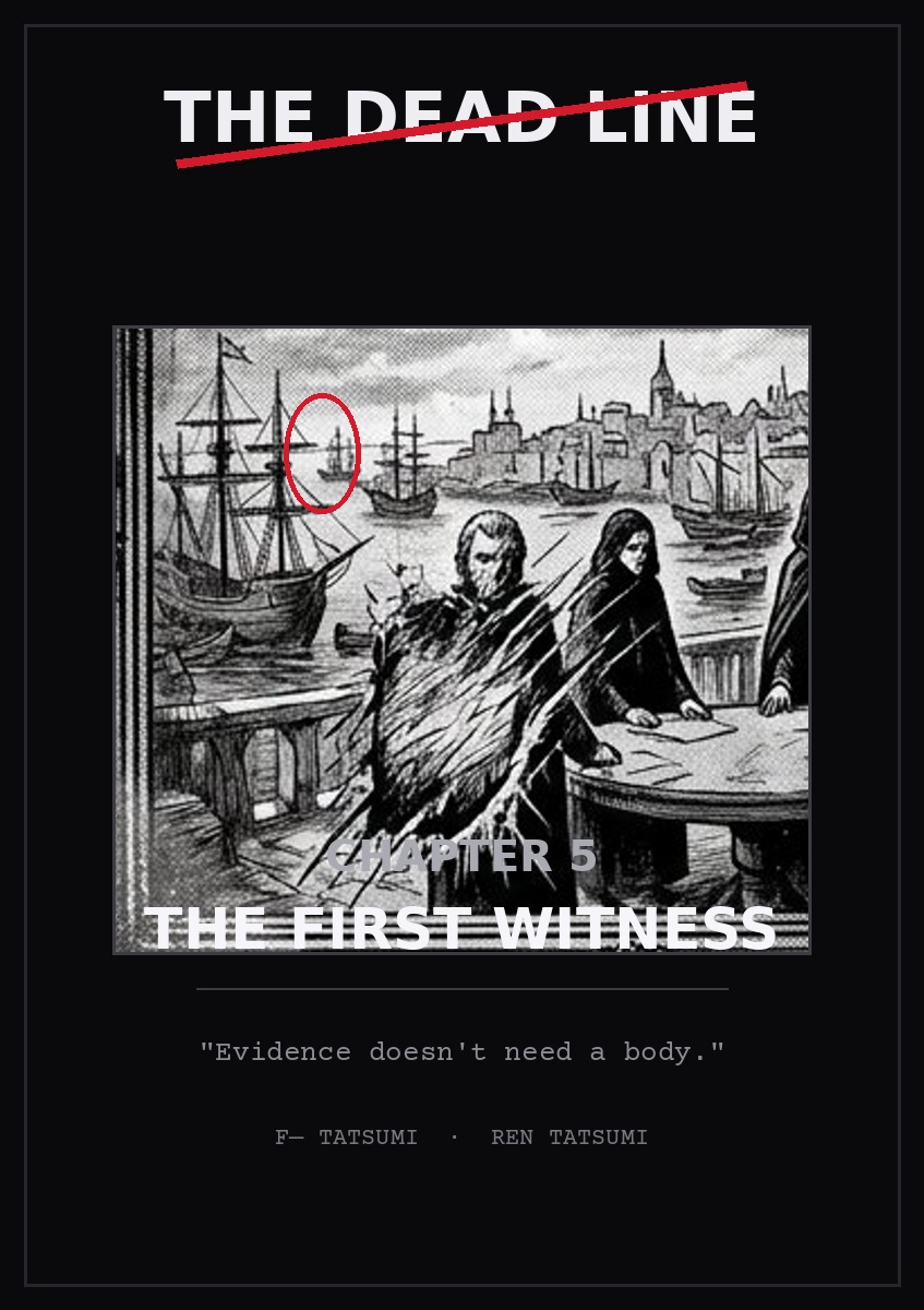 The Dead Line — Chapter 5 cover: The First Witness